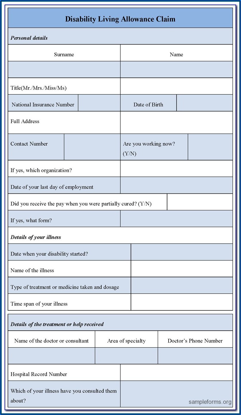 De 2501 Printable Form