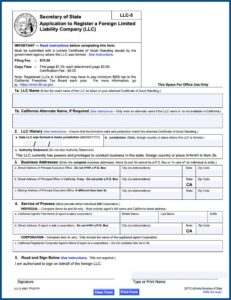 Delaware Llc Filing Forms