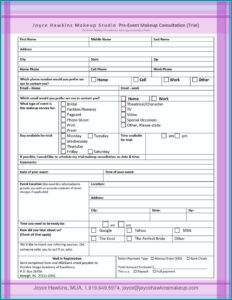 Dermaplaning Consultation Form