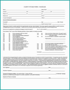 Dermaplaning Consultation Form Template