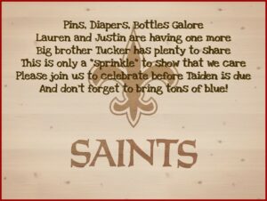 Diaper Party Invitations Templates