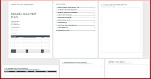 Disaster Recovery Test Report Template