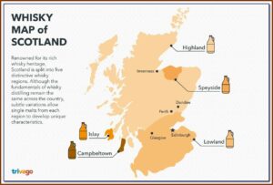 Distillery Map Scotland Highlands