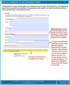 Edi Enrollment Form For Railroad Medicare