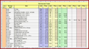 Excel Inventory Template With Images