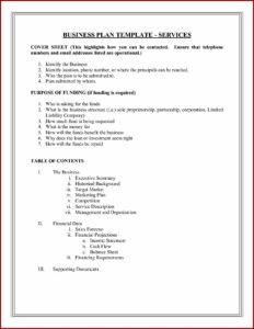Farm Business Plan Template Canada
