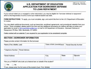 Fedloan Forgiveness Forms