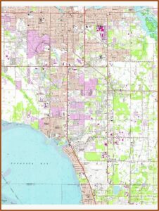Florida Map Bradenton