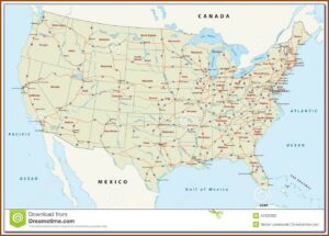 Florida Map Showing Bradenton