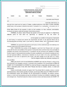 Florida Surety Bond Form