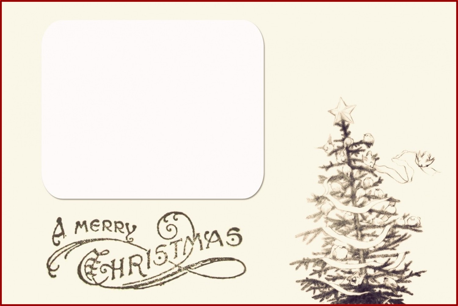 Free Photo Christmas Card Templates For Word