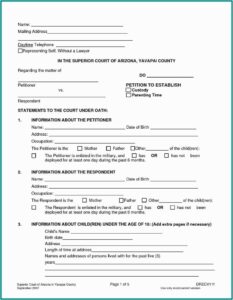 Free Printable Temporary Guardianship Forms