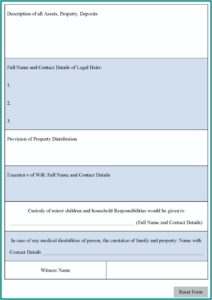 Free Printable Temporary Guardianship Forms Texas