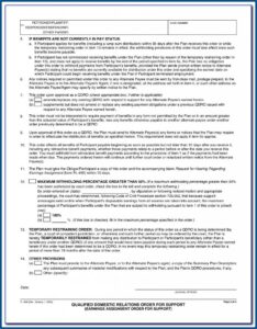 Free Qdro Form Arizona