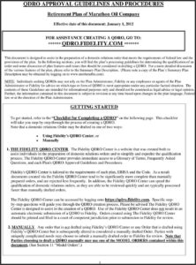 Free Qdro Form Michigan