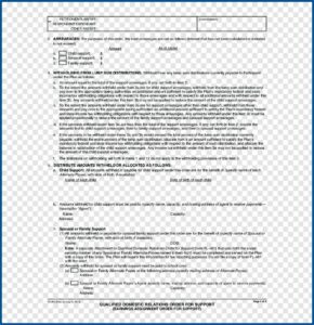 Free Qualified Domestic Relations Order Form