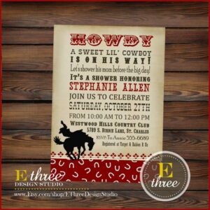 Free Western Wedding Invitation Templates
