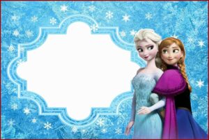 Frozen Birthday Party Invitation Template Free