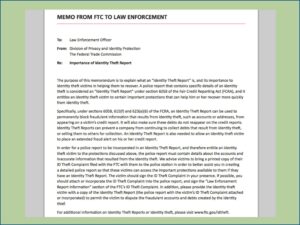 Ftc Identity Theft Report Form
