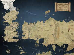 Game Of Thrones World Map Globe