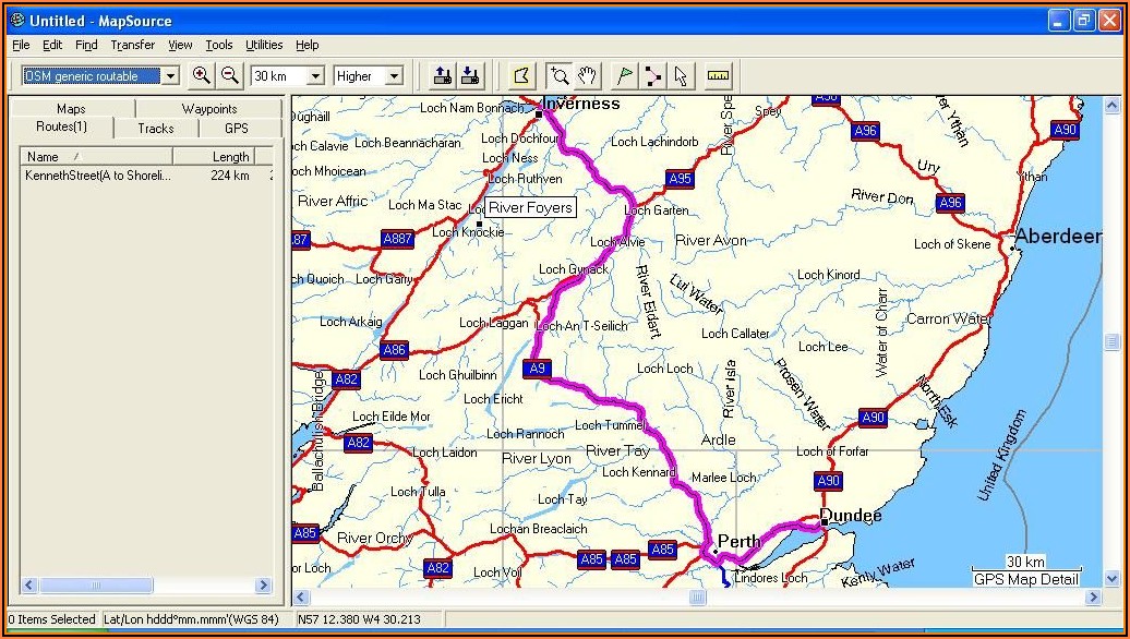 Garmin Map Routing Software