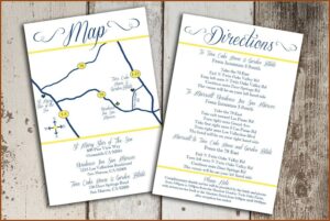 Google Map Wedding Invitation