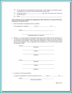 Guardianship Paperwork Illinois