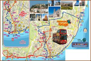 Hop On Hop Off Porto Red Bus Map