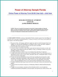 How To Obtain A Power Of Attorney Form