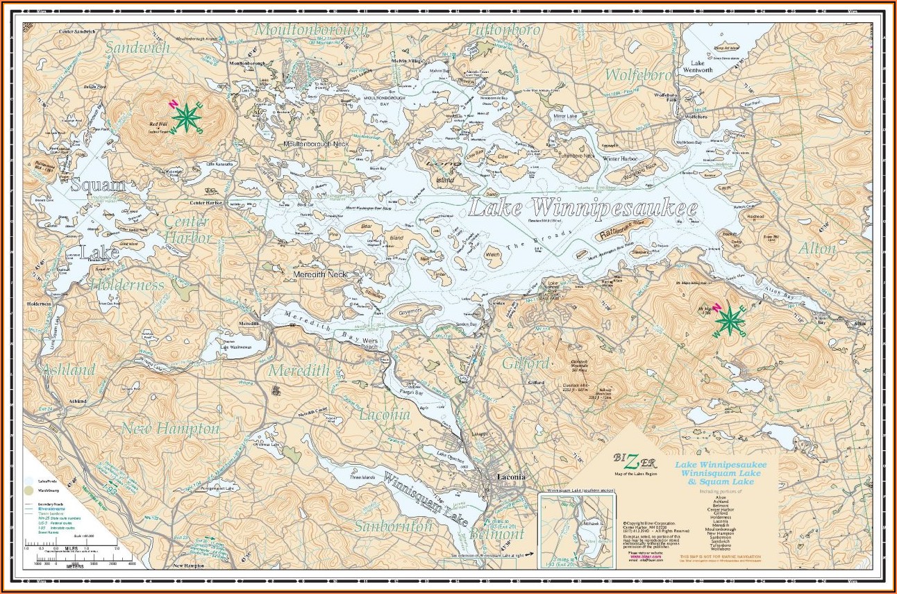 Lake Winnipesaukee Map App