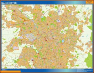 Magnetic Wall Maps Uk