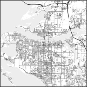 Map Bradenton Florida Area