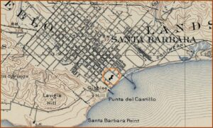 Map Of Hotels In Santa Barbara