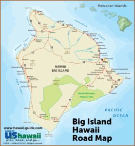 Map Of Kailua Kona Hotels