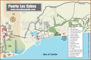 Map Of Los Cabos Hotels