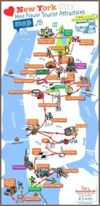 Map Of New York City Attractions Pdf