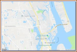 Map Of St Augustine Hotels