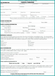 Mechanic Lien Waiver Form