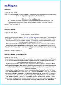 Mechanics Lien Waiver Form Mn