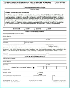 Medicare Form 5510 Signature And Title Of Representative