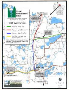 Mercer Wi Snowmobile Trail Map