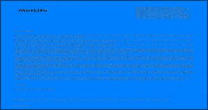 Metlife Life Insurance Collateral Assignment Form