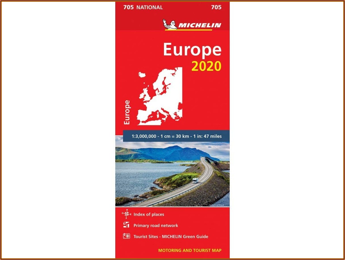 Michelin Europe Map 2020