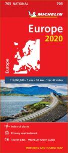 Michelin Europe Map 705