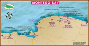 Montego Bay Jamaica Hotels Map