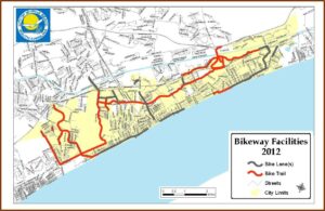 Myrtle Beach Hotels Strip Map