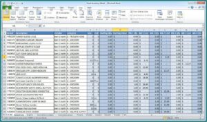 Office Supplies Inventory Format