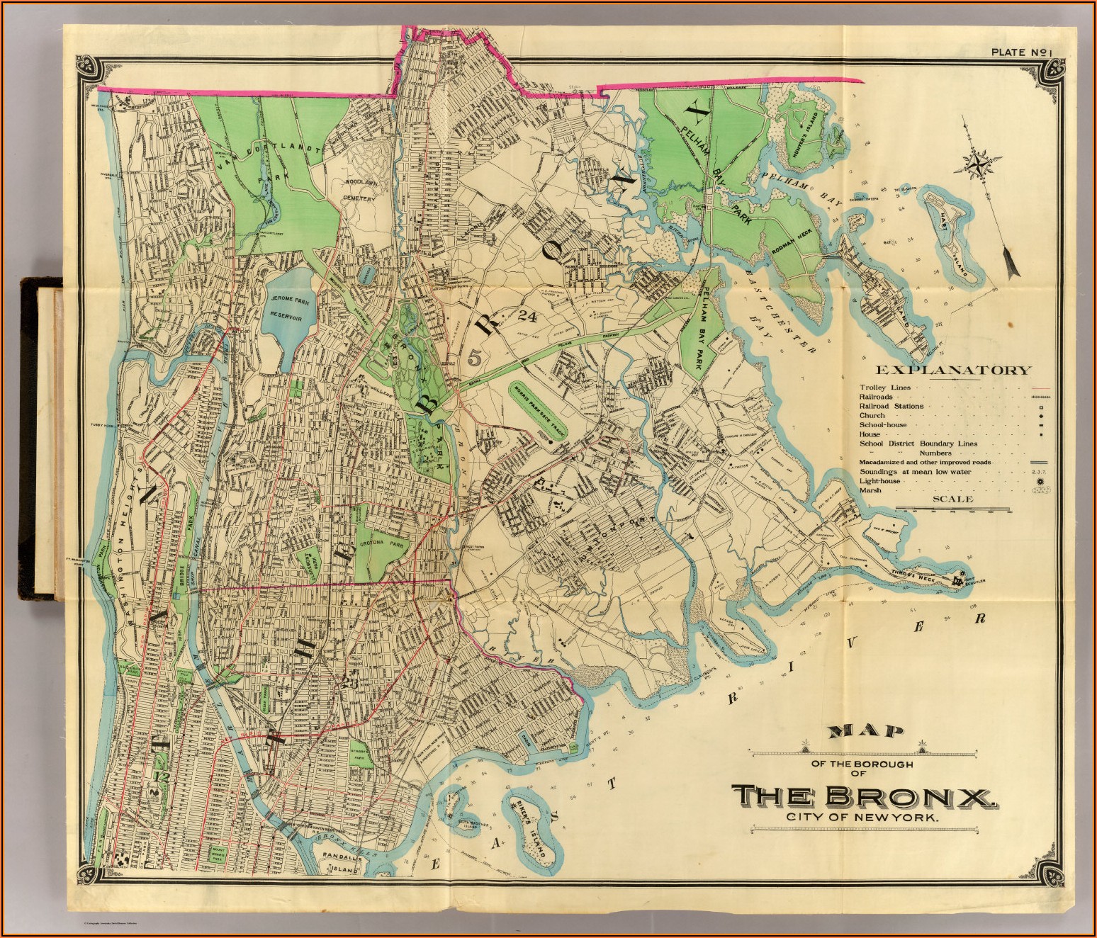 Old Maps Of The Bronx