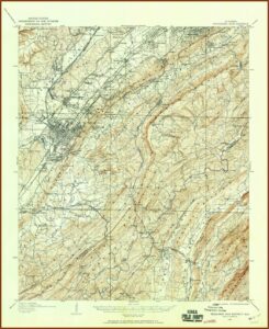 Old Topo Maps Alabama