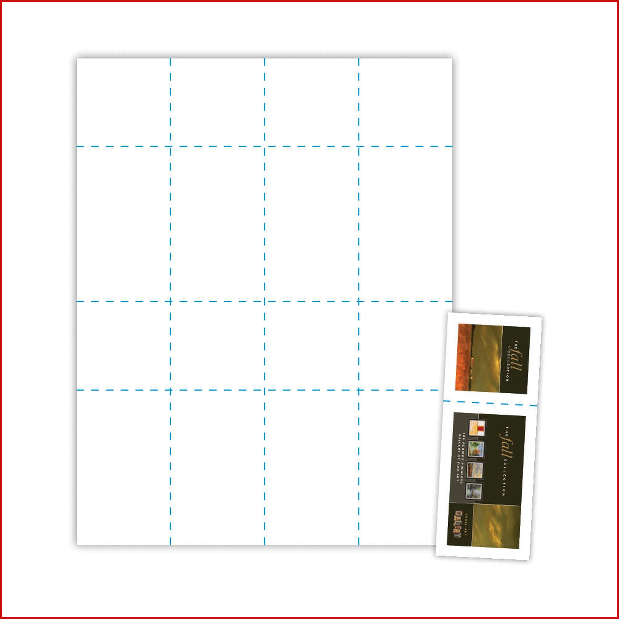 Perforated Raffle Ticket Template